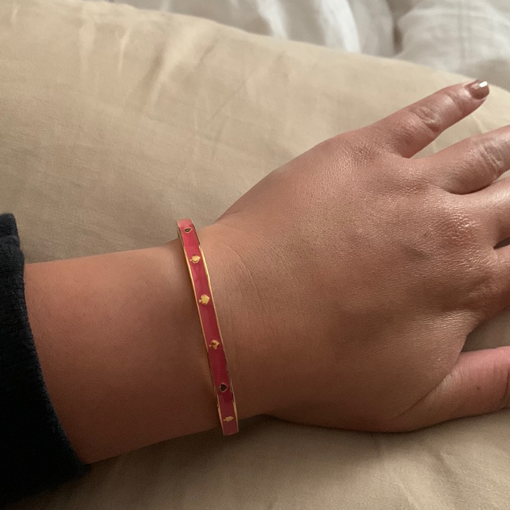 Kate spade pink bracelet!
